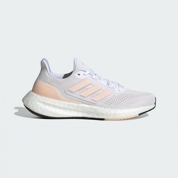 adidas 慢跑鞋 女鞋 運動鞋 緩震 PUREBOOST 23 W 白粉 IF2392