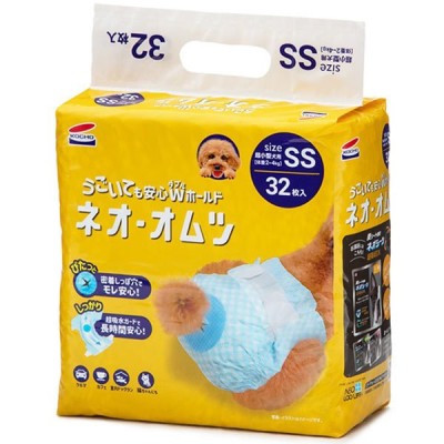 コーチョー ネオ オムツ Ss 32枚 犬用介護用品 通販 Lineポイント最大get Lineショッピング