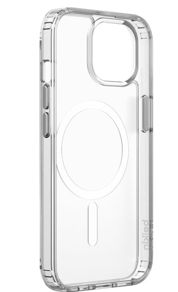 Belkin iPhone 用透明殼 MagSafe  對應抗菌薄型超耐衝擊柔軟 TPU  日本正規品代購
