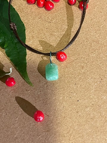 翡翠吊墜手環緬甸玉 無優化 天然A貨翡翠 底質細緻冰膠感