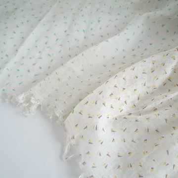 Marin 輕柔棉紗披肩 : 高品質印度棉日系遮陽圍巾