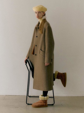 STANDARD MAC COAT (wood brown)