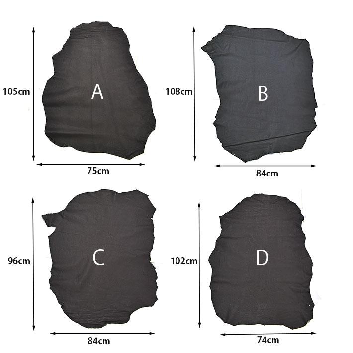 シープ レザー 羊 原皮 1枚革 丸革 丸皮 本革 大判 大型 レザークラフト ハギレ 端革 半裁 一枚革 大型 革材料 革素材 No.808660