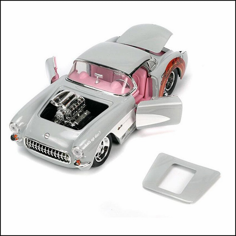 LOONEY TUNES レトロミニカー 1/24 JADA TOYS 1957 CHEVROLET CORVETTE 