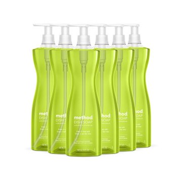 【箱購】Method 美則 純淨洗碗精 – 萊姆海鹽 532mlx6