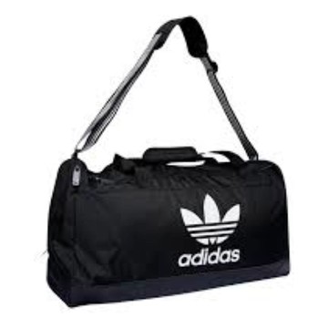 (WMNS) adidas Duffel Bag 'Black White'