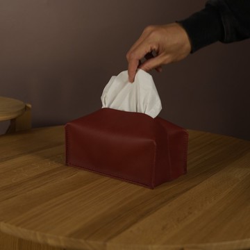 Crack 皮革衛生紙盒 | 多色