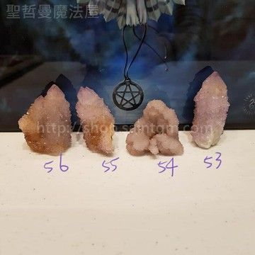【土桑展精選寶物】仙人掌水晶191204~53-56號(Cactus Quartz) ~南非