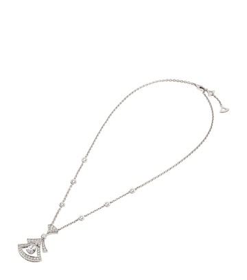 Bvlgari White Gold And Diamond Divas' Dream Necklace