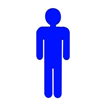 聯合 W.I.P NO.551 人型標示牌 (男)【APP滿額下單4%點數(單一帳號最高1500點)】5/31止