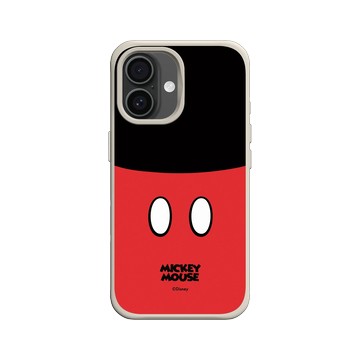 iPhone 16 SolidX 貝殼灰 - 迪士尼-米奇 Mickey - 米奇衣服