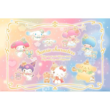 百耘圖 - SANRIO CHARACTERS炫彩夢幻甜點 1000片拼圖 HP01000-203