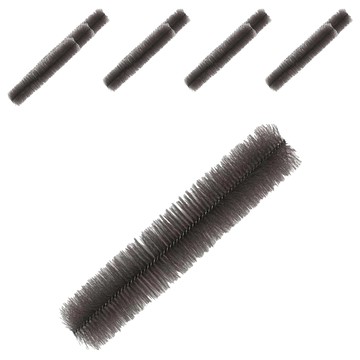 電扇除塵刷 51.5cm長X9.5cm寬 塑膠尼龍鐵絲材質  灰色  10支