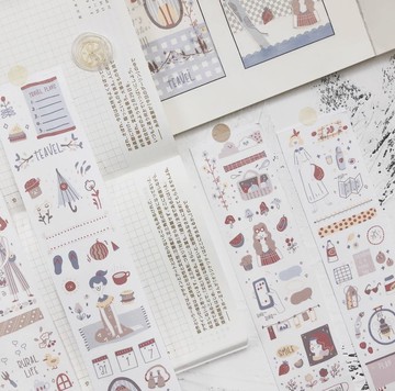 漫漫遊 PET 和紙膠帶 台灣製 10米卷