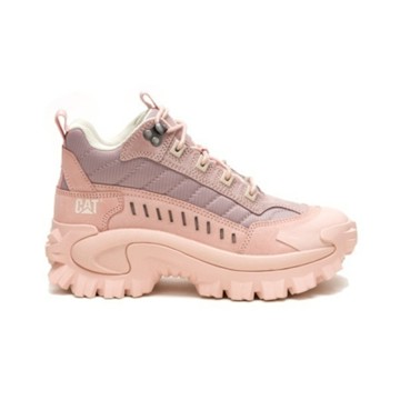 Cat Intruder Mid Ws [CA312233] 女 運動 休閒鞋 街頭老爺復古休閒鞋 真皮 舒適 粉紅