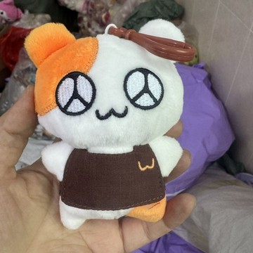 閃閃倉鼠Hemging原創變裝掛件綠墨鏡毛絨玩具背包掛飾鑰匙扣玩偶