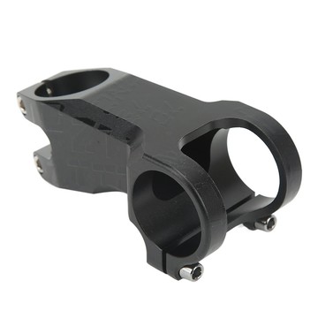 【Lixada】自行車把立減17度黑色鏤空設計CNC工藝光面可更換山地車把立管60mm