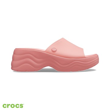 Crocs卡駱馳 (女鞋) skyline涼拖-芭樂粉-208182-6UI_洞洞鞋