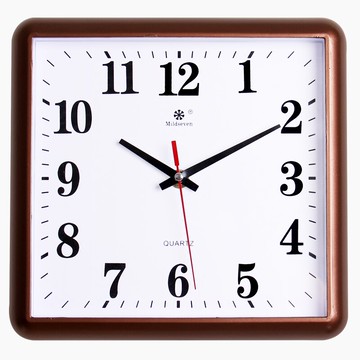 鐘表掛鐘客廳時尚簡約時鐘靜音小兒童房長方形家用裝飾石英鐘掛表