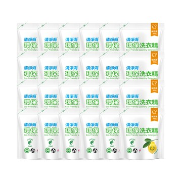 清淨海 環保洗衣精補充包500g*24