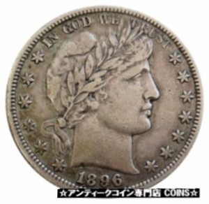 アンティークコイン S SILVER USA BARBER HALF DOLLAR COIN ORIGINAL EXTREMELY FINE CONDITION