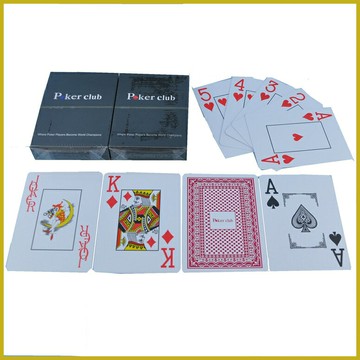 POKER CLUB 大字撲克 塑料撲克牌 德州撲克 63*88mm