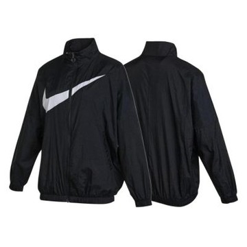 W Nike NSW 外套 胸前大勾 黑 DX5865-010
