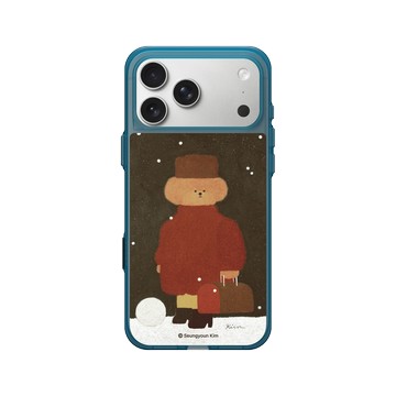 iPhone 17 Pro Max Clear (相機按鈕) 夜幕藍 - Seungyoun Kim - 紅衣小狗 Pingurusky