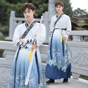 原創男裝帥氣武俠中國風復古漢服