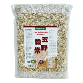 【自然農耕】Wild rice 五穀野米(1.8公斤/包)