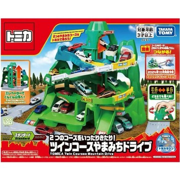 快速出貨《大木生活館》【TAKARA TOMY】多美自動爬升! 雙向山道組(不附小車) 玩具 擺飾 收藏 家家酒 送禮