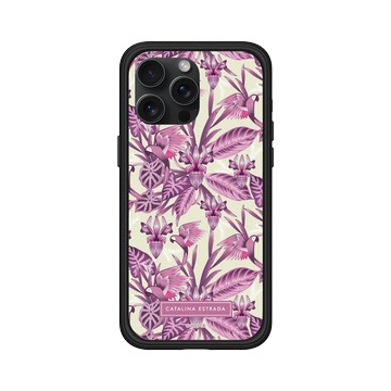 iPhone 15 Pro Max Mod NX 黑 - Catalina Estrada - Guacamaya and Pink Parrot
