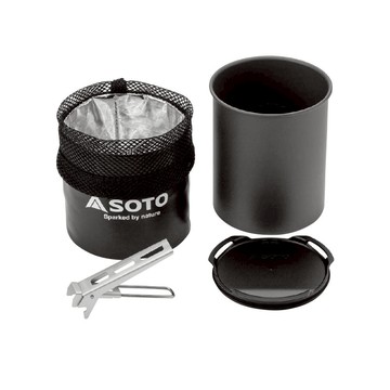 輕便鋁杯4件烹調組SOD-522 SOTO輕便鋁杯4件烹調組SOD-522