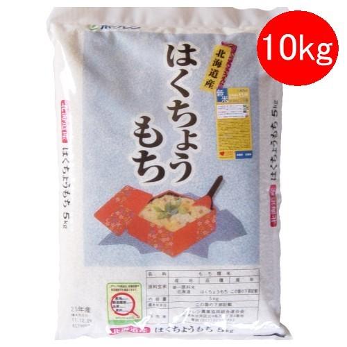 新米 北海道産米 もち米 令和5年度産 ホクレンパールライス はくちょうもち米 10kg