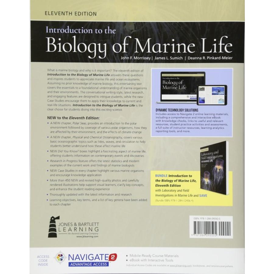 Introduction to the Biology of Marine Life