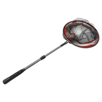 LS DESIGN 龍蝦撈網 日式波浪外觀 撈網柄32~46公分 + 網子25 x 28cm  黑色  撈網柄32~46cm +  網子25 x 28cm