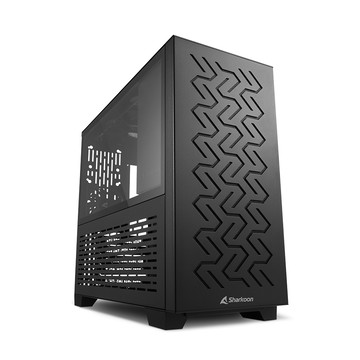 Sharkoon MS-Z1000 bk  玻璃側板 M-ATX 四風扇 電腦機殼