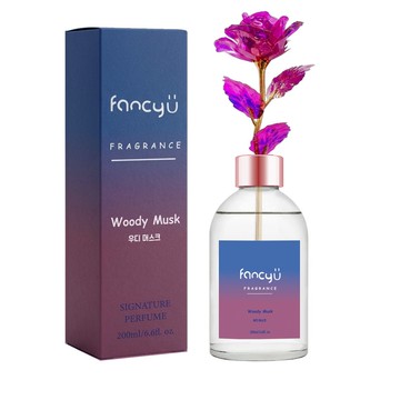 FANCY U 極光玫瑰擴香瓶-木質麝香 Woody Musk