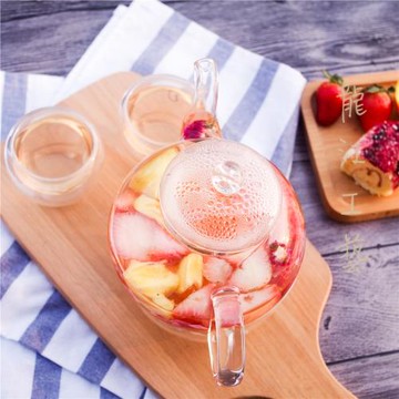 玻璃茶壺功夫泡茶壺家用大號水壺耐熱過濾花茶壺辦公室玻璃茶具