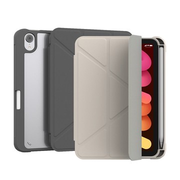 Hipporizz 2024 iPad mini 8.3 Origo 晶透筆槽防摔殼