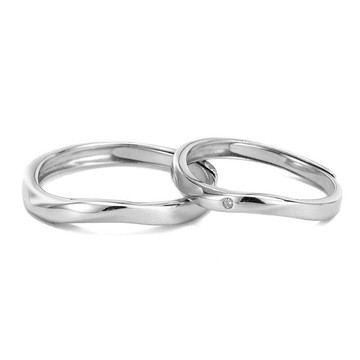 簡約潮牌素圈食指環開口情侶對戒指網紅爆款情人節禮物首飾品