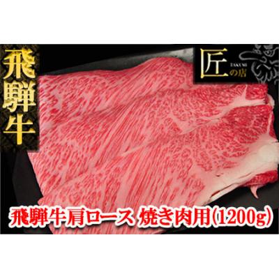 ふるさと納税 下呂市 飛騨牛肩ロース焼肉　1200g