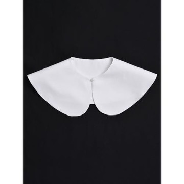 時尚彼得潘大翻領坎肩斗篷加厚小披肩假領子云肩女防走光保暖護肩