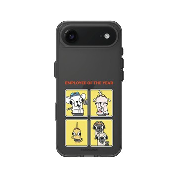 iPhone Air Clear (相機按鈕) 酷墨灰 - Godgwawa 變種吉娃娃 - 年度優吉員工