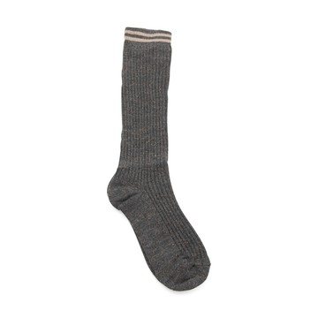 Brunello Cucinelli - Grey Melange Cashmere Blend Socks