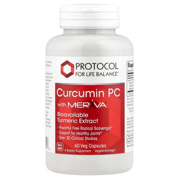 Protocol for Life Balance, 含 Meriva® 的 Curcumin PC ，60 粒素食膠囊（每粒膠囊 500 毫克）