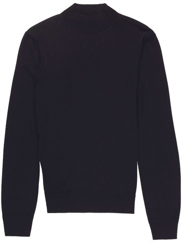 TOM FORD - mock-neck wool jumper - men - Wool - 54 - Black