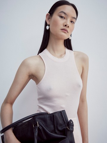 Tyro Tank in Rose