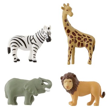 Midori 造型磁鐵組 Set 1 迷你磁鐵 動物造型  多色  約6.5~25mm x 橫幅8.5~26mm x 厚8~28mm