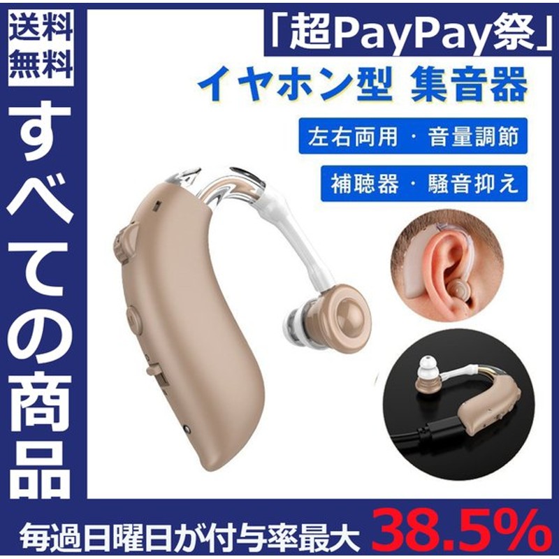 87％以上節約 Fenglin 集音器 耳かけ式 スマート 左右両耳兼用 充電式 イヤピース4付き 日本語説明書 シルバー mabel.com.ar